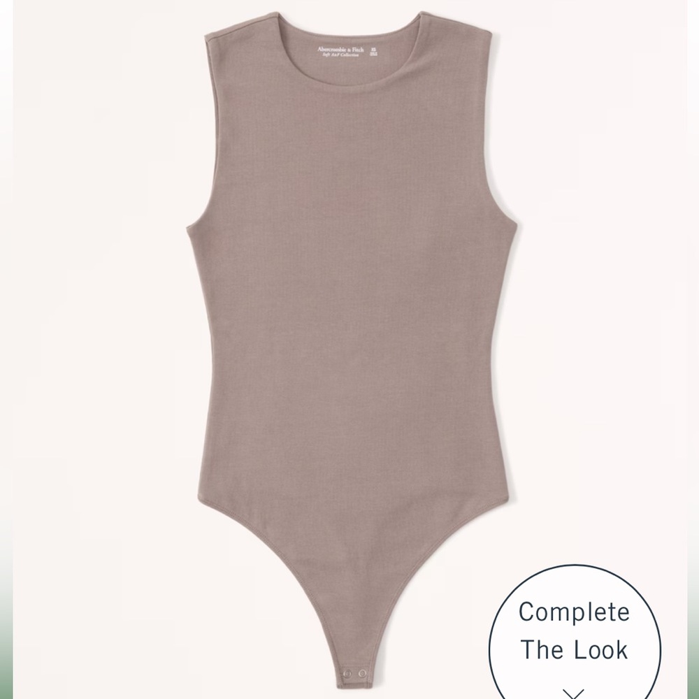 Abercrombie Cotton Seamless Tank Bodysuit Size XL NEVER WORN